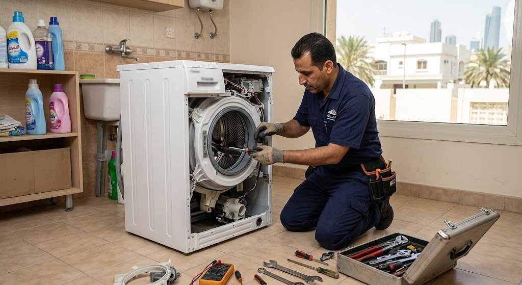 خدمات تصليح غسالات حولي الكويت لاكتشاف الأعطال وصيانتها باحترافية